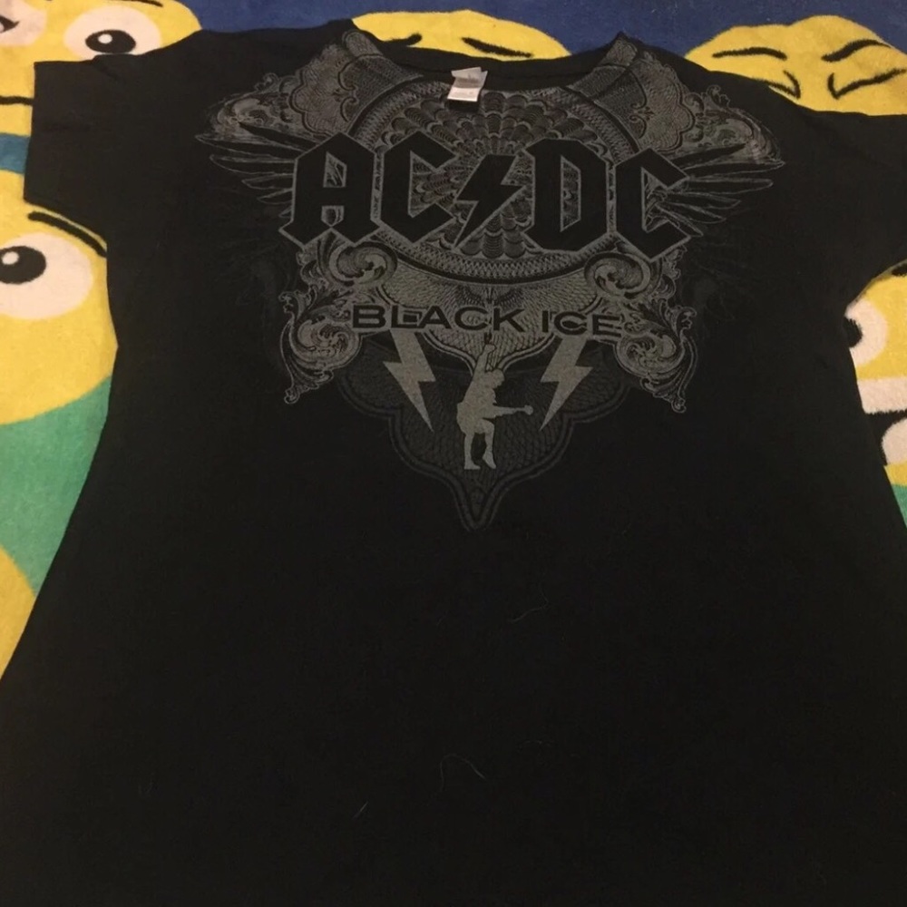 AC/DC black ice size Large womens Shirt